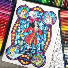 Livre De Coloriage Disney Vitraux 15 Meilleures Images Du Tableau Colos Disney