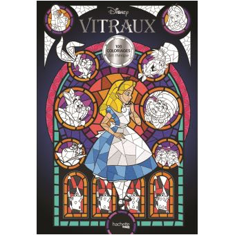 Livre De Coloriage Disney Vitraux Disney Vitraux