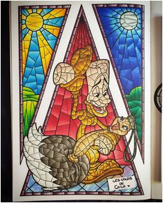 Livre De Coloriage Disney Vitraux Les 23 Meilleures Images De Disney Vitrail