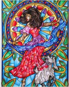 Livre De Coloriage Disney Vitraux Les 23 Meilleures Images De Disney Vitrail