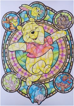 Livre De Coloriage Disney Vitraux Les 23 Meilleures Images De Disney Vitrail