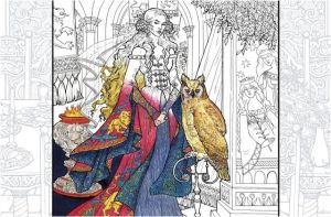 Livre De Coloriage Game Of Thrones Game Of Thrones A son Livre De Coloriages Officiel