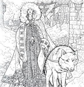 Livre De Coloriage Game Of Thrones Game Of Thrones L’album De Coloriage Officiel "beaux