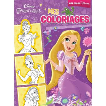 Livre De Coloriage Marvel Disney Princesses Princesses Mes Coloriages