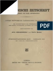 Livret Coloriage Mariage Pdf byzantinische Zeitschrift Jahrgang 22 1913