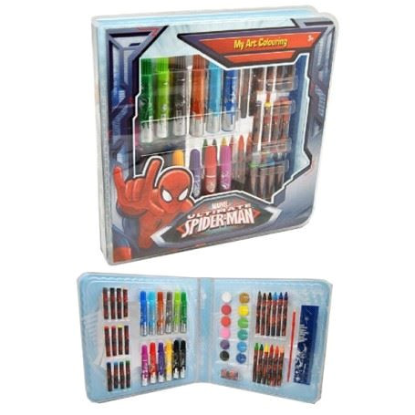 Malette De Coloriage Spiderman Spiderman Malette De Coloriage Achat Vente Kit De