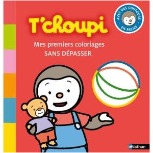 Mes Premiers Coloriages Gratuit Livre T Choupi Mes Premiers Coloriages Sans Dépasser