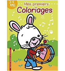 Mes Premiers Coloriages Gratuit Mes Premiers Coloriages 3 4 Ans Le Lapin Premières