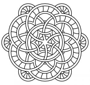 Modele De Coloriage Mandala Coloriage à Imprimer Mandala En 40 Modèles à Croquer