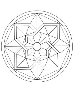 Modele De Coloriage Mandala Coloriage à Imprimer Mandala En 40 Modèles à Croquer