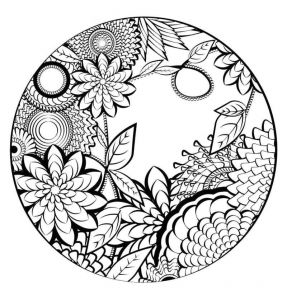 Modele De Coloriage Mandala Coloriage à Imprimer Mandala En 40 Modèles à Croquer