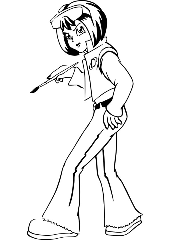 Modele De Coloriage Pour Fille Coloriage A Imprimer De Fille top Model Modele De Coloriage Pour Fille Coloriage A Imprimer De Fille top Model