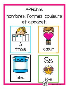 Mon Cahier De Coloriages Très Magiques Couleurs Chiffres Et Lettres Les 141 Meilleures Images De French Immersion Primary School
