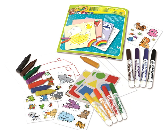 Mon Premier Coffret De Coloriage Et De Gommettes Crayola Mon Premier Coffret De Coloriage Et De Gommettes