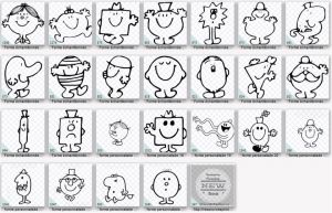 Monsieur Et Madame Coloriage Monsieur Madame 2