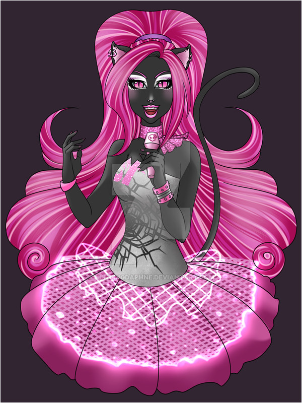 Monster High Coloriage Noel Catty Noir Pony by Dead Kittens3 On Deviantart
