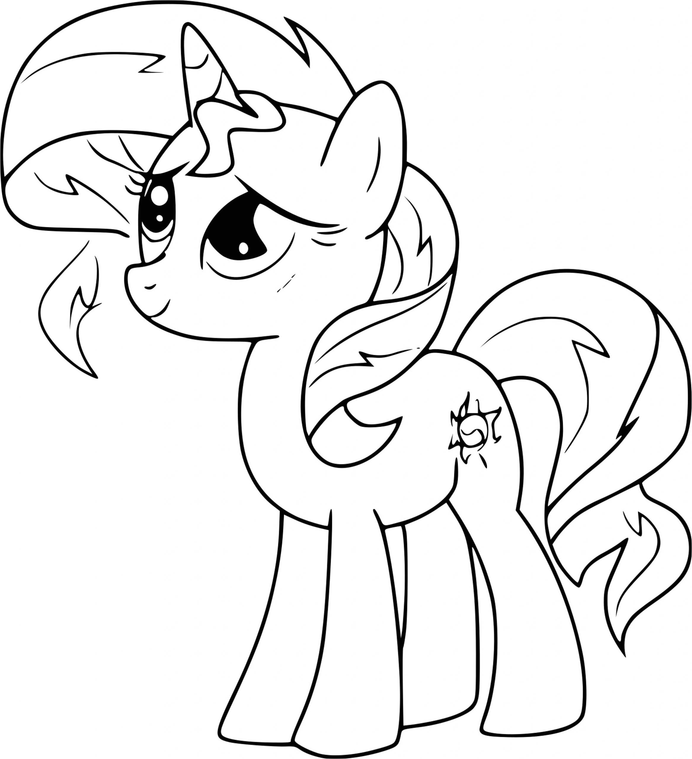 My Little Pony Coloriage En Ligne Coloriages Mon Petit Poney Coloring My Little Pony Le