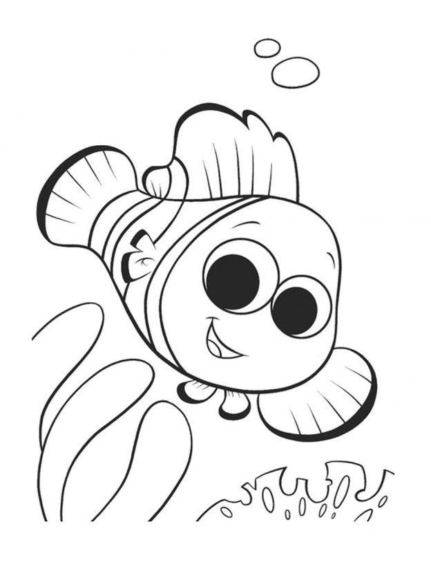 Nemo Coloriage A Imprimer Free Printable Nemo Coloring Pages for Kids