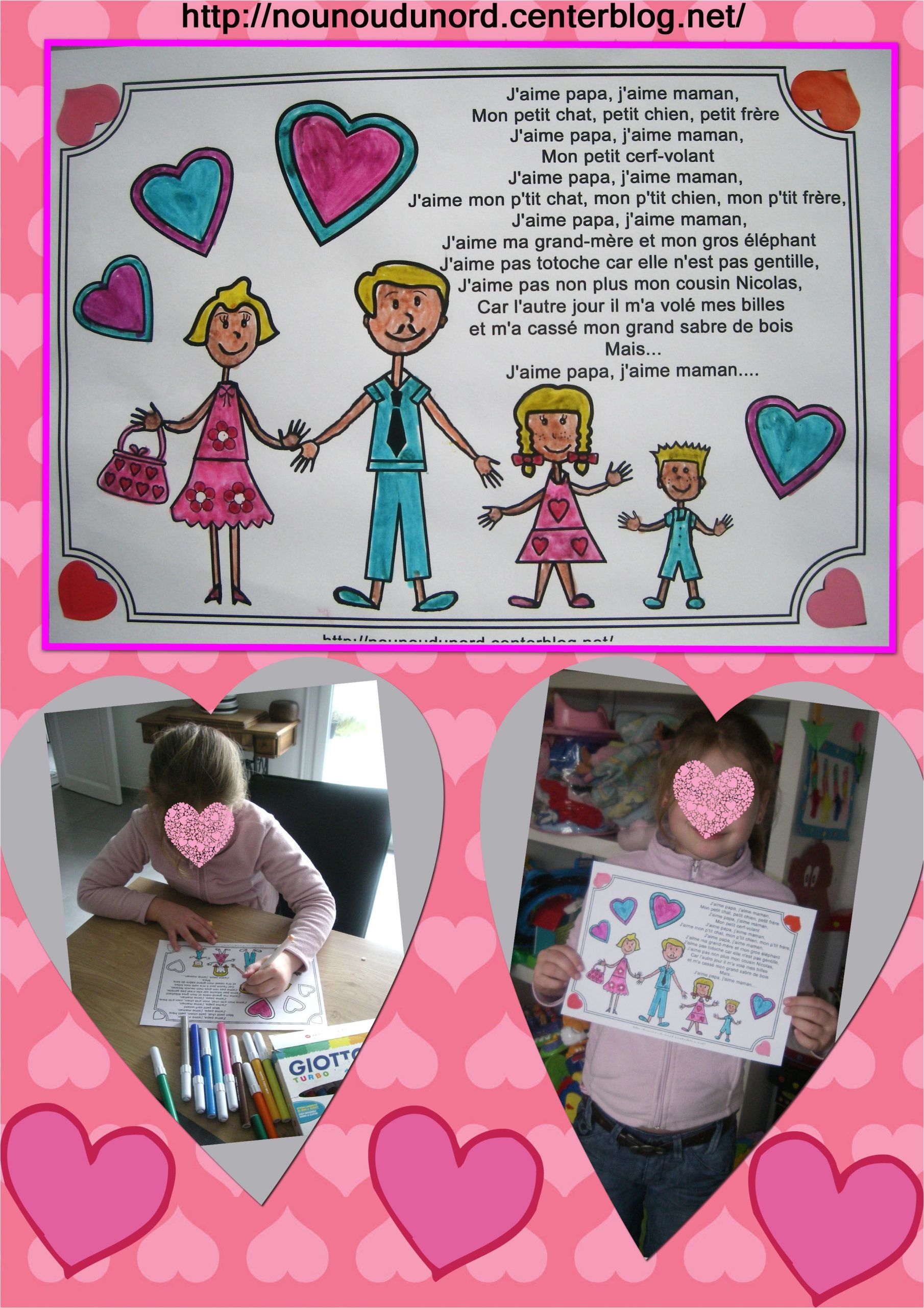 Nounou Du nord Coloriage Noel Axelle A Colorié La Ptine J Aime Papa J Aime Maman Nounou Du nord Coloriage Noel Axelle A Colorié La Ptine J Aime Papa J Aime Maman