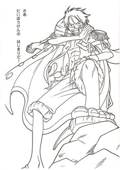 One Piece Coloriage Zorro Die 10 Besten Bilder Von E Piece