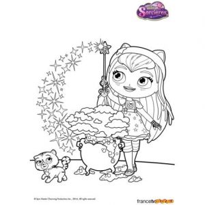Oscar Et Malika Coloriage Coloriage Zouzou