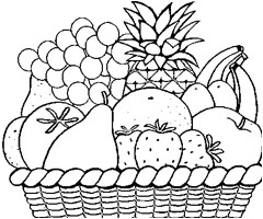Panier De Fruits Coloriage Coloriage Cocktail En Ligne Gratuit Dessin Cocktail à