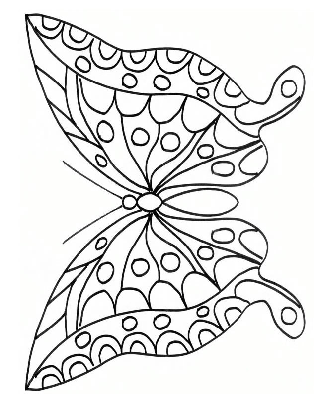Papillon A Imprimer Coloriage Coloriage Papillon à Imprimer Gratuitement