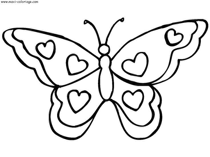 Papillon Coloriage A Imprimer 119 Dessins De Coloriage Papillon à Imprimer