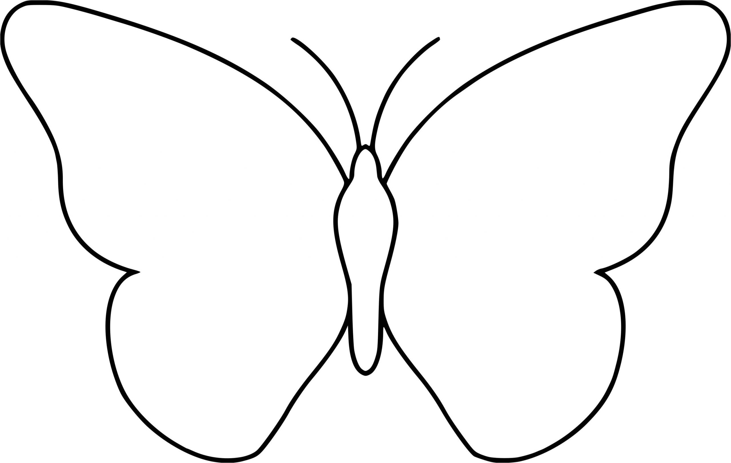 Papillon Coloriage à Imprimer Coloriage Papillon Simple À Imprimer Sur Coloriages