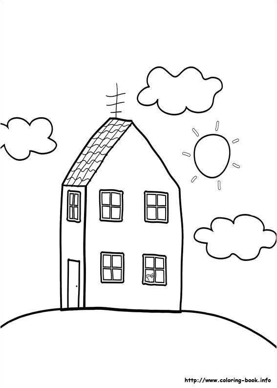 Peppa Pig Coloriage Noel Peppa Pig Coloring Picture
