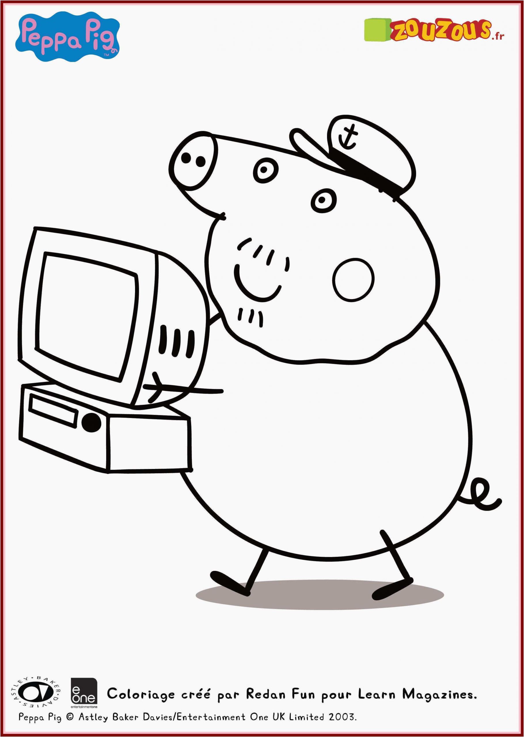 Peppa Pig En Coloriage Peppa Wutz Ausmalbilder Luxe Coloriage Peppa Pig Imprimer