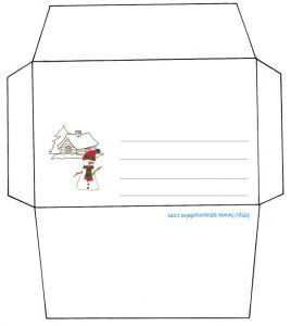 Pere Noel Coloriage à Imprimer Enveloppe Pere Noel A Imprimer 2018