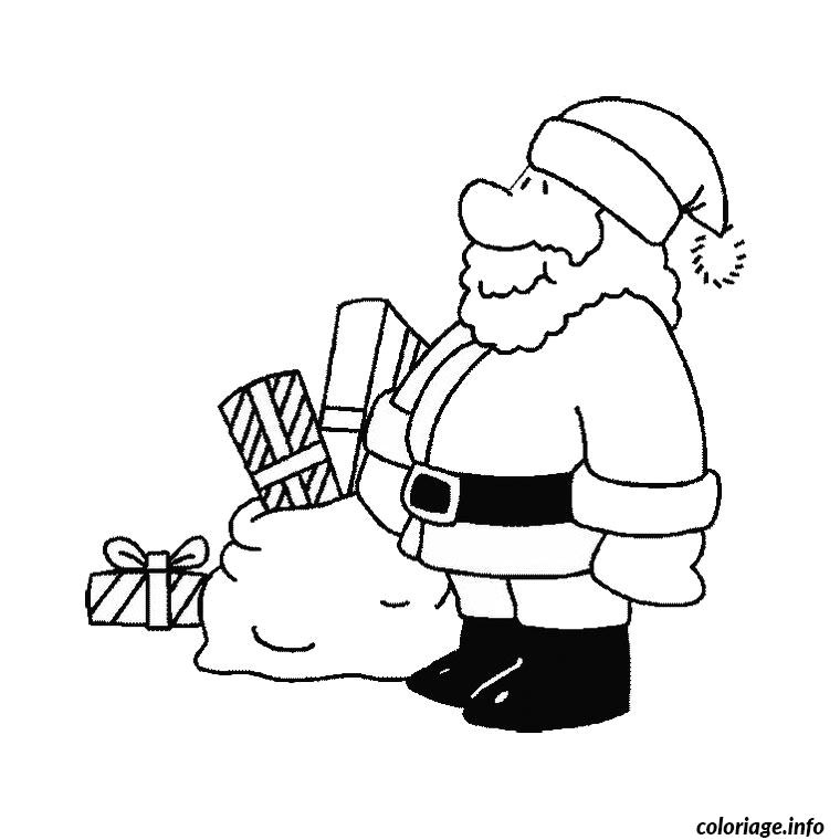 Pere Noel Coloriage En Ligne Coloriage Pere Noel Gratuit En Ligne Dessin