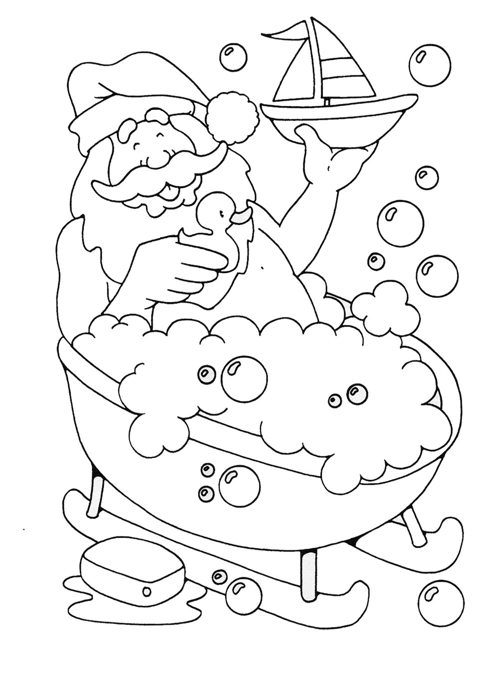 Pere Noel Coloriage Gratuit Unique Bonnet Du Pere Noel Coloriage