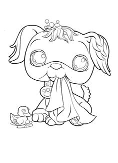 Pet Shop Cheval Coloriage Les 7 Meilleures Images De A Colorier " Petshop "