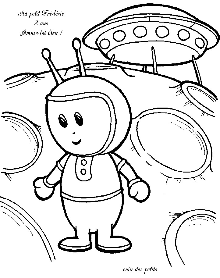 Peter Pan Coloriage à Imprimer Dessins Gratuits   Colorier Coloriage Extraterrestre  