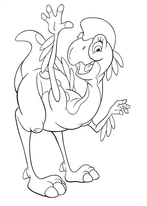 Petit Pied Le Dinosaure Coloriage Coloriage Dessins Le Petit Dinosaure 9