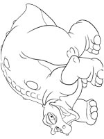 Petit Pied Le Dinosaure Coloriage Coloriage Le Petit Dinosaure Sur top Coloriages