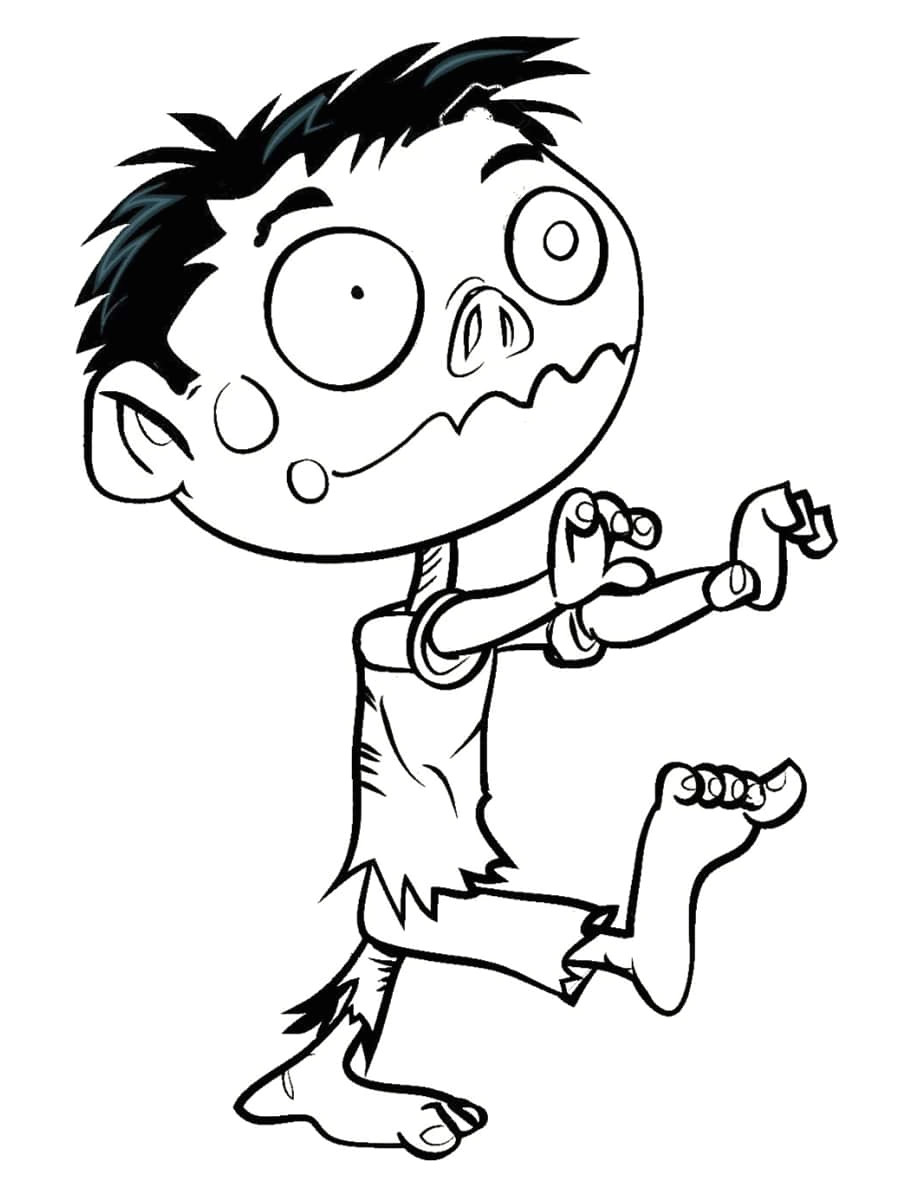 Photo De Coloriage A Imprimer Coloriage Zombie Des Coloriages à Imprimer Gratuitement