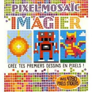 Pixel Art Livre De Coloriage Numéroté Jeux Similaires Imagier Crée Tes Premiers Dessins En Pixels Livre