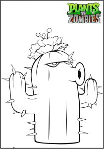 Plants Vs Zombies Coloriage Plants Vs Zombies Free to Color for Kids Plants Vs