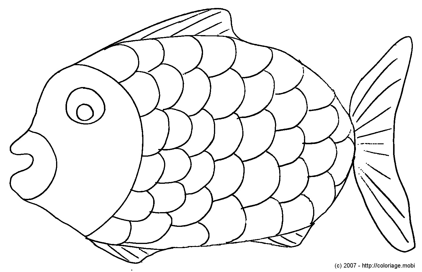 Poisson Coloriage à Imprimer Coloriage Poisson D Avril