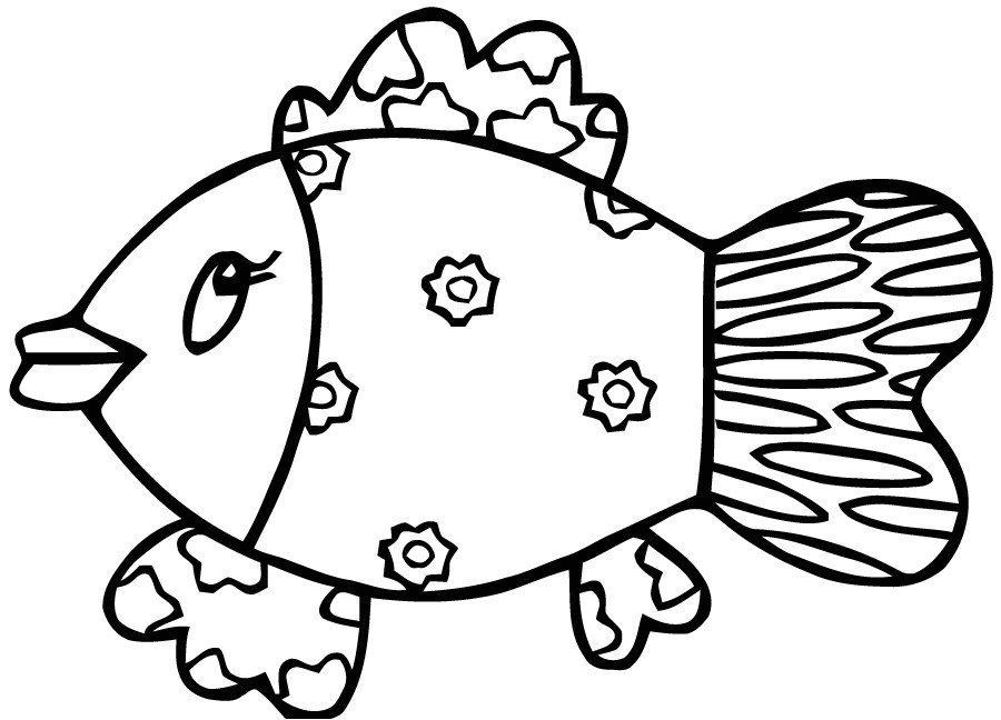 Poisson Coloriage à Imprimer Ete