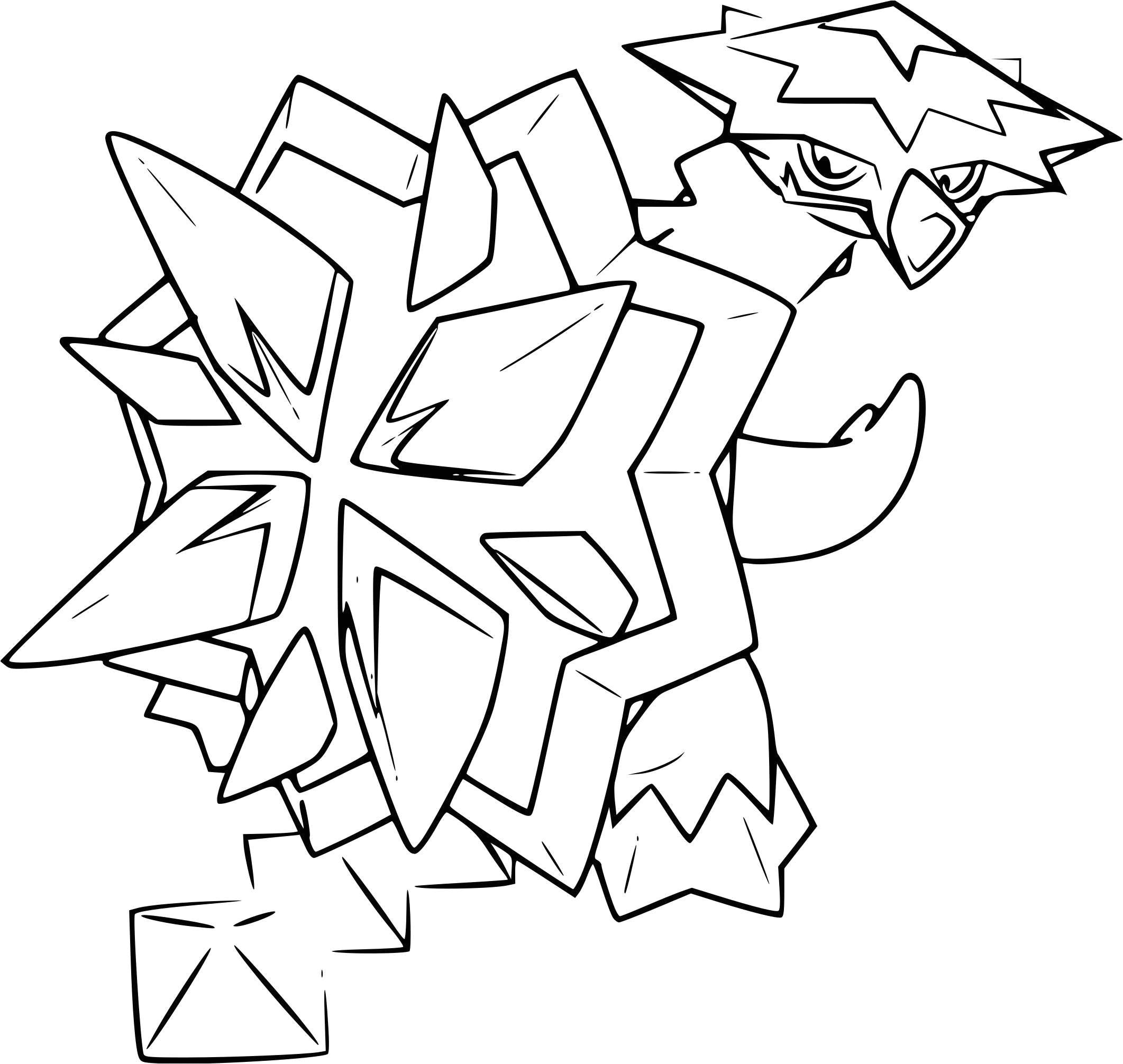 Pokemon à Imprimer Coloriage Coloriage Pokemon solgaleo Gx