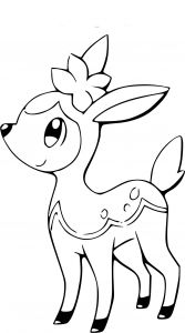 Pokemon A Imprimer Coloriage Coloriage Vivaldaim Pokemon à Imprimer