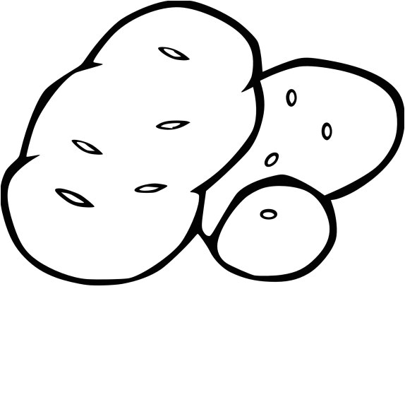 Pomme De Terre Coloriage Coloriage Pomme De Terre Et Dessin à Imprimer