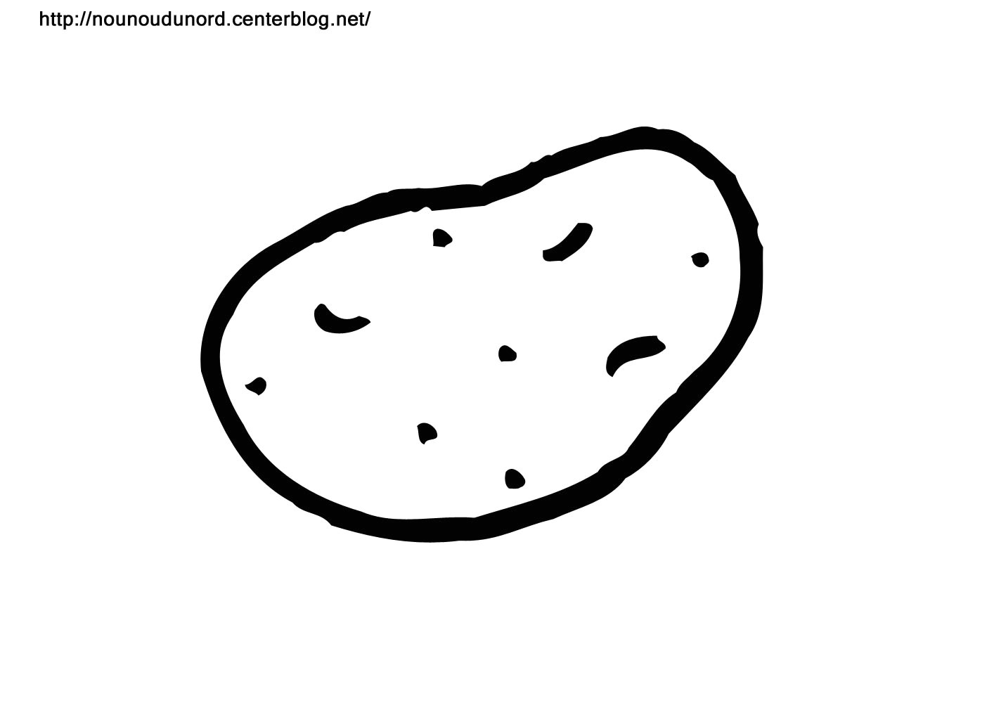 Pomme De Terre Coloriage Unique Coloriage Pomme De Terre A Imprimer
