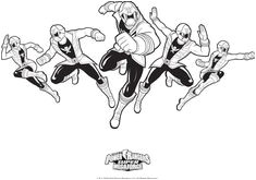 Power Rangers Megaforce Coloriage 16 Best Power Rangers Megaforce Images