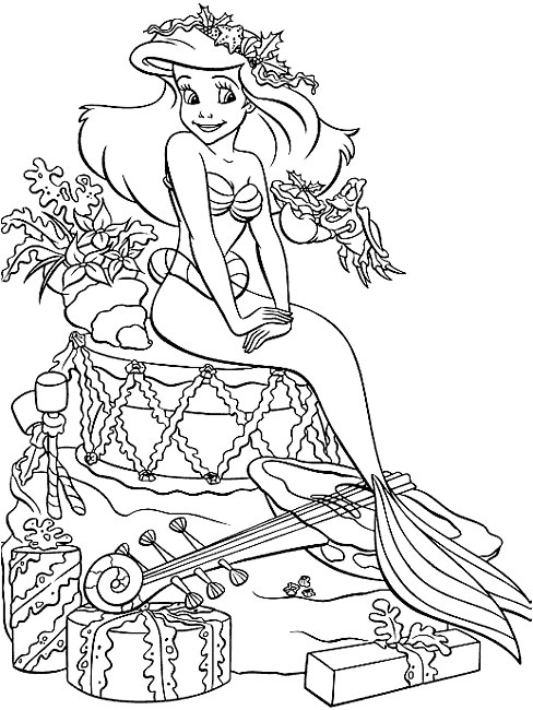 Princesse De Noel Coloriage Cration Voir Le Dessin Coloriage Imprimer Personnages