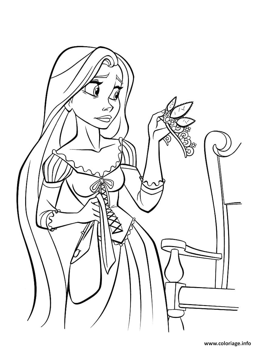 Princesse Raiponce Coloriage A Imprimer Coloriage Princesse Raiponce Dessin